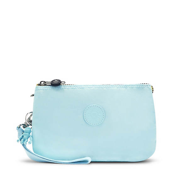 Kipling Creativity Extra Large Divat Wristlet Kézitáska Kék | HU 1259DF